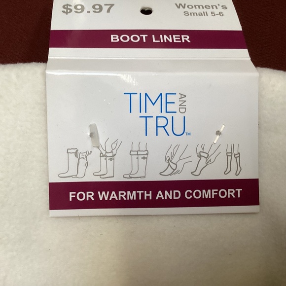 Time and Tru Women’s Comfort Sock Easy On/Off NWT Size Small 5-6 - Picture 2 of 6
